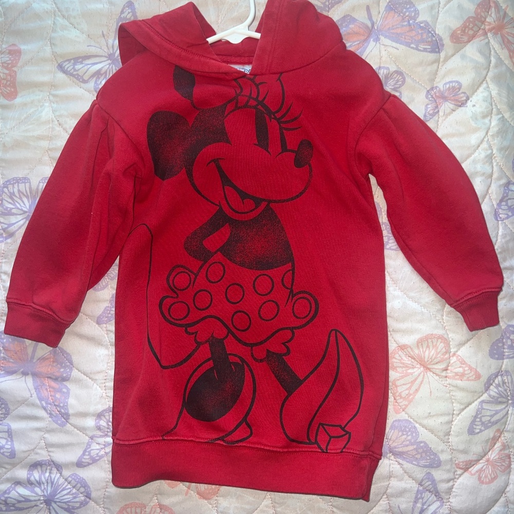 GAP Kids Red Hoodie with Cartoon Character